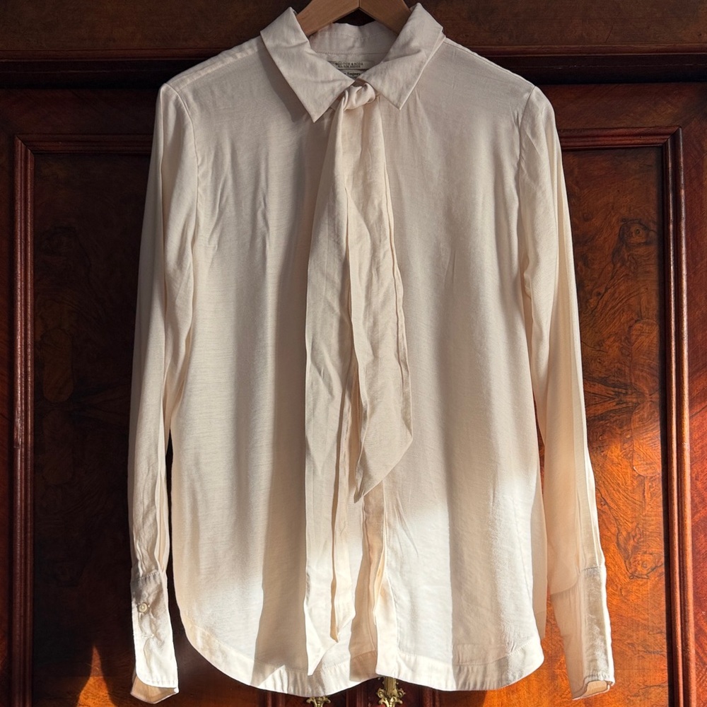 Scotch & Soda Cream Blouse